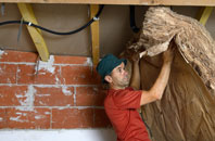 Lower Allscott tapered roof insulation